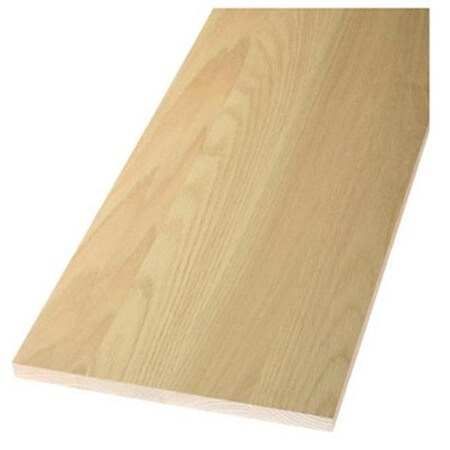 House RH1039 1 in. x 12 in. x 8 ft.; Oak Board; Red HO138013
